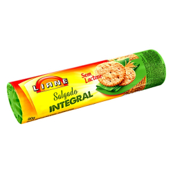 biscoito cream cracker liane integral sem lactose 90gr