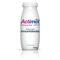 leite fermentado actimel tradicional 100gr