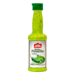 molho pimenta nosso temp.pim.verde 150ml
