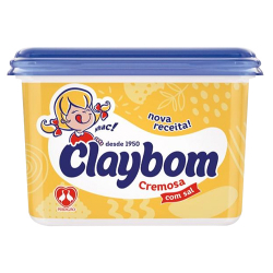 margarina claybom cremosa com sal 500g