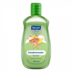 condicionador camomila baruel baby frasco 210ml