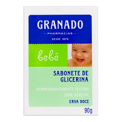 sabonete granado glicerina bebe erva doce 90g