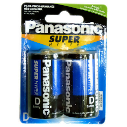 pilha panasonic super hyper grande d r20s