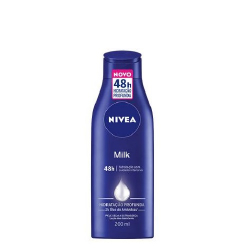 creme nivea body milk pele extra-seca 200ml