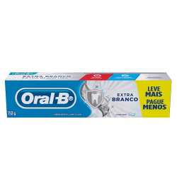 creme dental cool mint oral-b extra branco caixa 150g leve mais pague menos