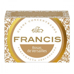 sabonete francis luxo rosas de versailles branco 90g