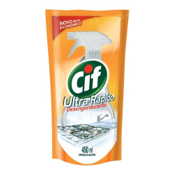 limpador cif ultra rapido desengordurante refil 450 ml