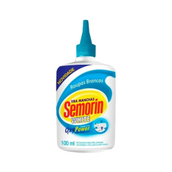 tira manchas semorin 100ml white roupas brancas