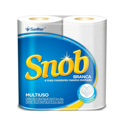 papel toalha snob com 02 unidades