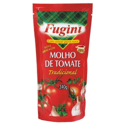 molho tomate fugini 300g sache trad