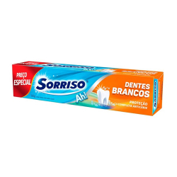 creme dental sorriso 120g dentes brancos