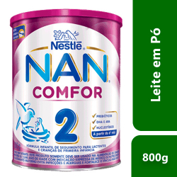 nan nestle comfor 2 a partir de 6 meses 800g