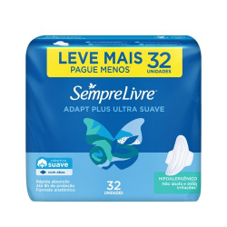 absorv.sempre livre adp.p.c/ab.l+p-12x32
