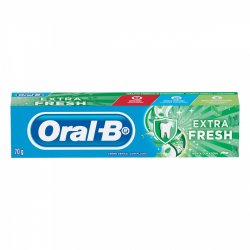 creme dental extra fresh oral-b caixa 70g