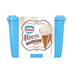 sorvete tradicional nestle 1,5l flocos