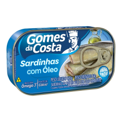 sardinha gomes da costa com oleo 125g