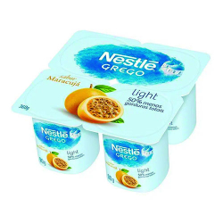 iogurte grego light nestle maracuja 360g