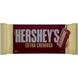 choc. barra hersheys 82g extra cremoso