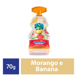 danoninho para levar morango e banana 70gr