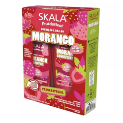 kit skala sh. + cond.325ml morango