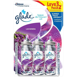 purificador glade toque lavanda l3 p2 12ml