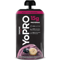 iogurte yopro pouch acai c/banana