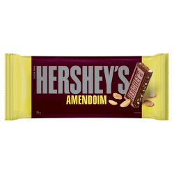 chocolate barra hershey 75g amendoim