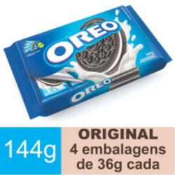 biscoito recheado oreo multipack 4x36g