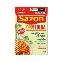 tempero sazon na medida 30g cheiro verde