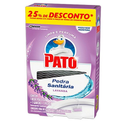 detergente sanitario em pedra lavanda pato gratis 25% de desconto