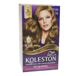 tintura wella koleston louro cinza medio 71