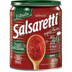extrato de tomate salsaretti 330g lata