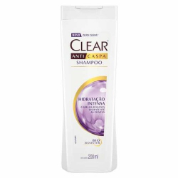 shampoo anticaspa clear women hidratacao intensa 200 ml