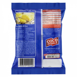 coco ralado umido adocado coco do vale pacote 50g