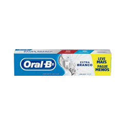 creme dental cool mint oral-b extra branco caixa 70g