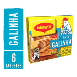 caldo maggi galinha 57g 06.unid