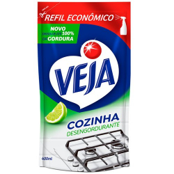 desengordurante veja limao doypack refil 400ml