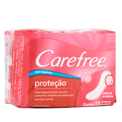 protetor carefree sem perfume neutralize com 15 unidades