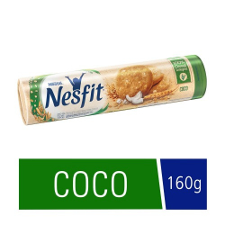 biscoito integral coco nestle nesfit pacote 160g