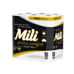 papel higienico mili folha triplam c/