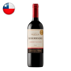 vinho chileno tinto concha y toro reservado cabernet sauvignon 750ml