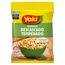 amendoim descascado temperado yoki 150g