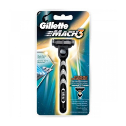 aparelho de barbear gillette mach 3 masculino com 01 unid.