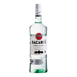 rum bacardi carta branca 980ml