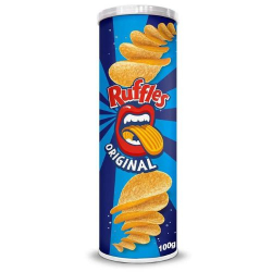batata frita ruffles 100g tubo tira onda original