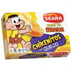 chikenitos seara de queijo turma da monica 300gr