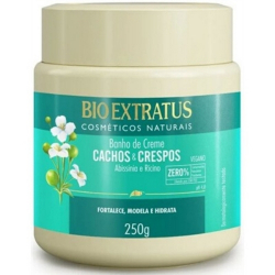 banho creme bio extratus cachos crespos 250g
