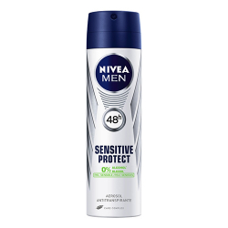 desodorante nivea for men sensitive protect aerosol 150ml