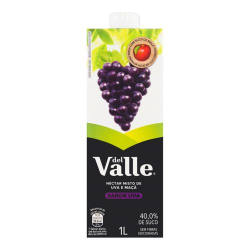 nectar del valle mais sabor uva 1l