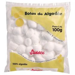 algodao sussex 100g bolas brancas